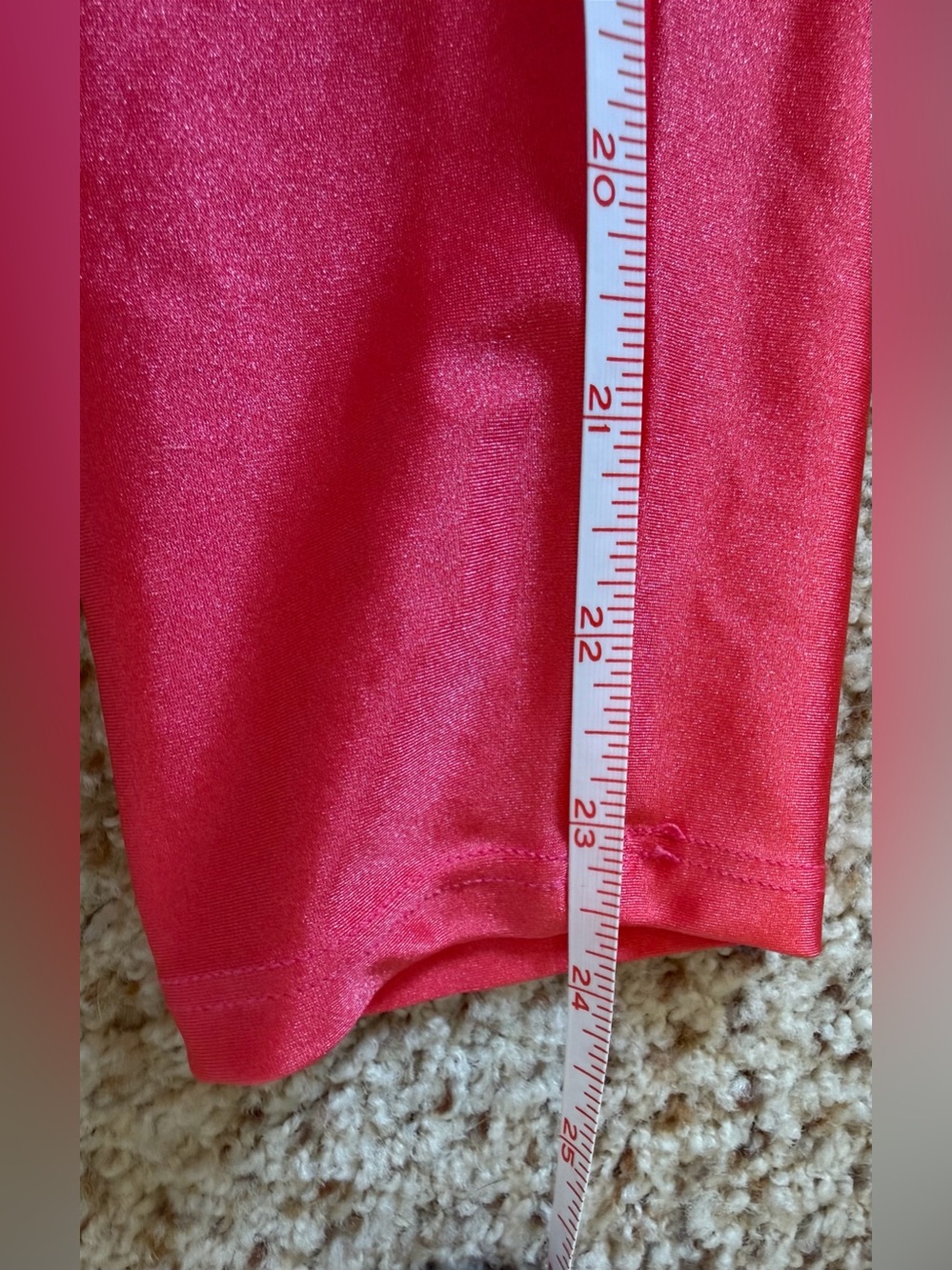 NWT Free People Movement Goldsheep High Shine Leggings in Pink, Size Medium - Picture 9 of 11